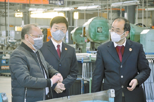 检察走访复工复产企业,检察助力复工复产