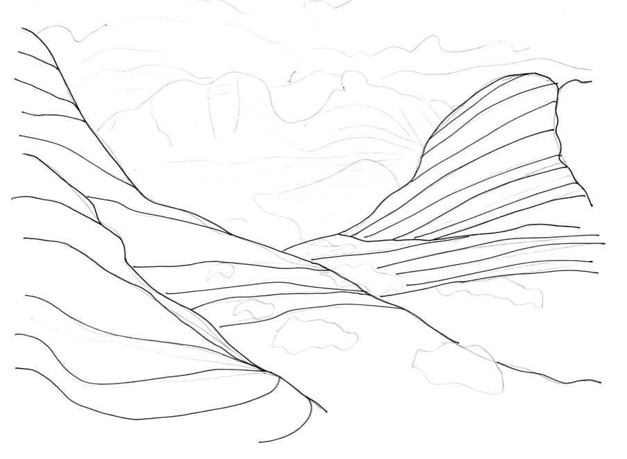 石头画零基础入门教程,一步一步教你画石头