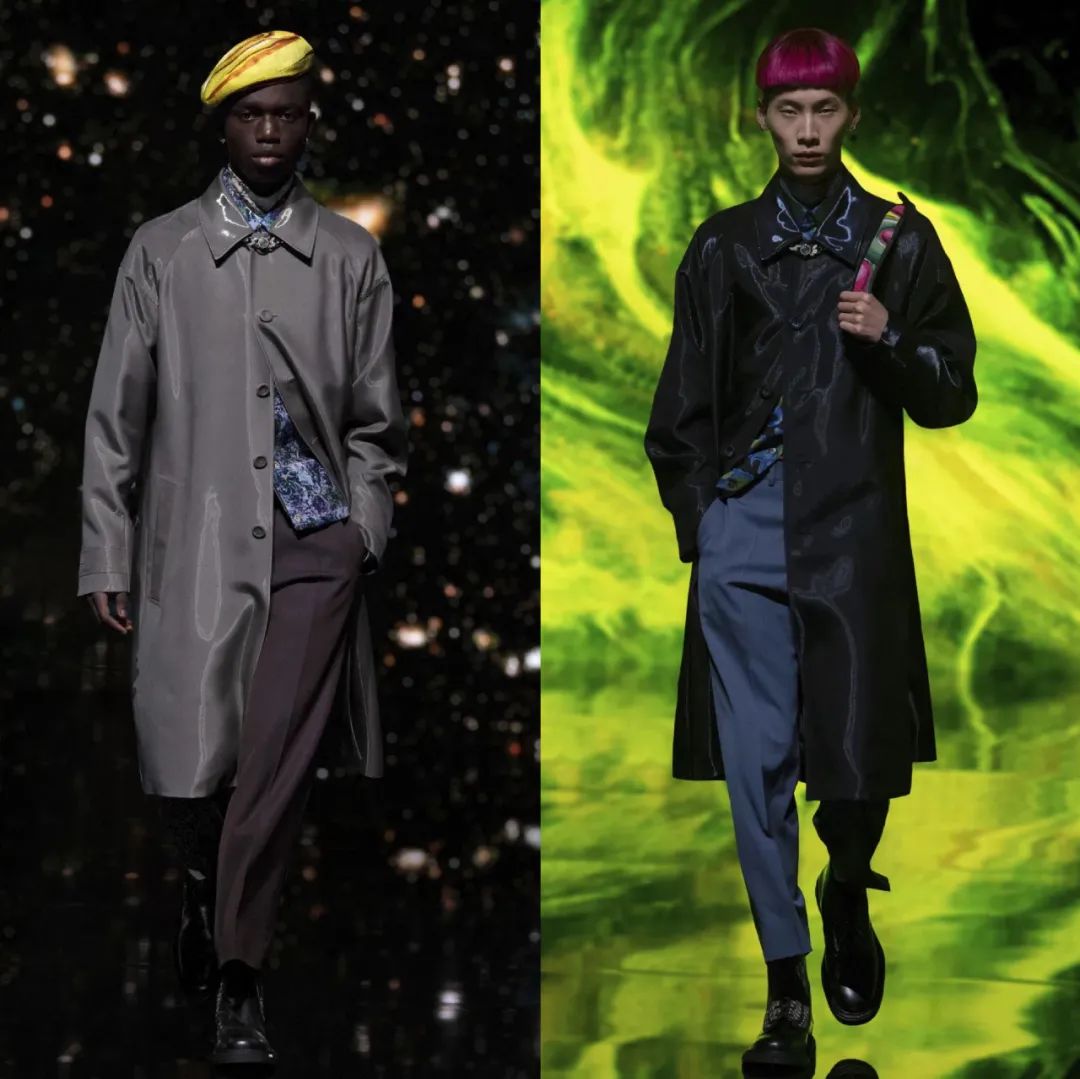 dior杨颖星空裙,dior星空大秀