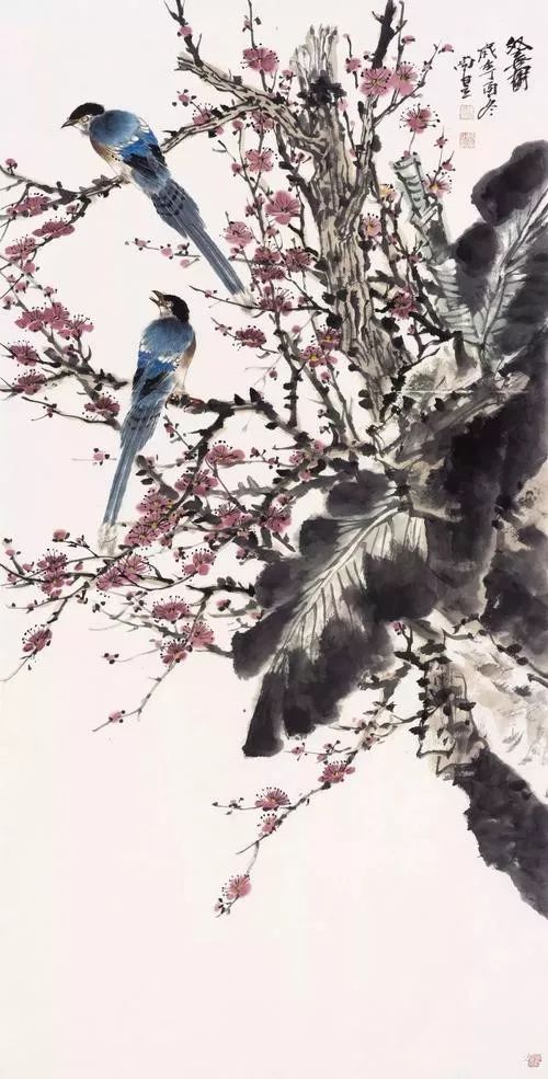 素朴的一花一草、精巧的一鸟一雀