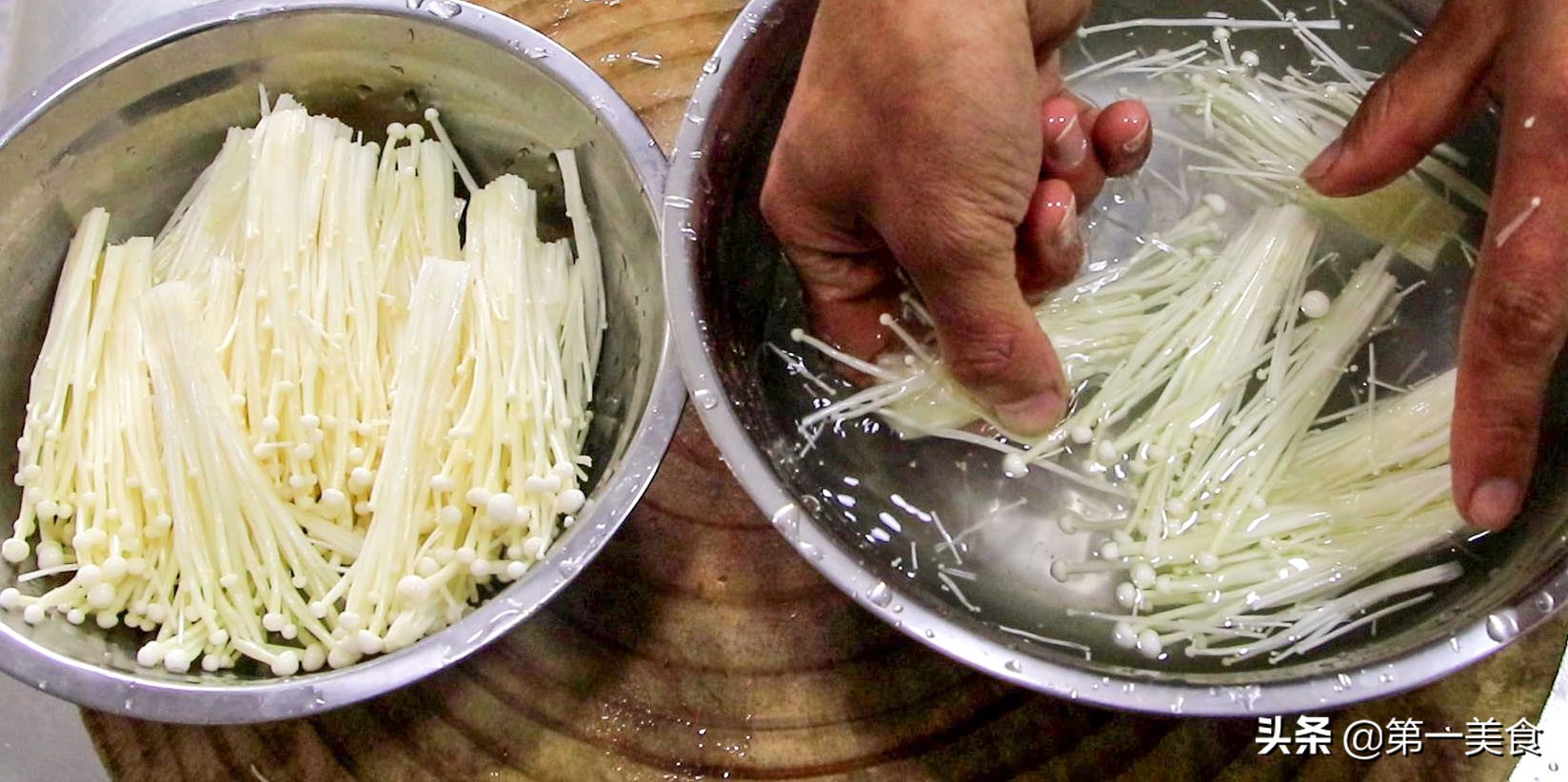 如何自制爽脆香辣金针菇,锡纸金针菇汤汁最简单的做法