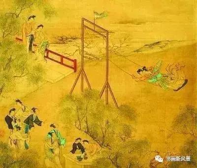 有关清明的写意国画,以清明节为题材的国画