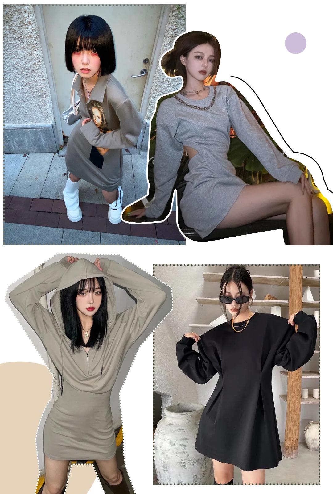 秋天连衣裙推荐,秋天必备的连衣裙简约搭配