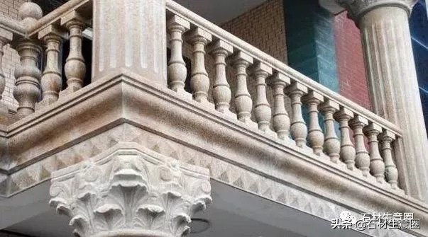 别墅大理石栏杆款式大全,别墅阳台栏杆温州石材