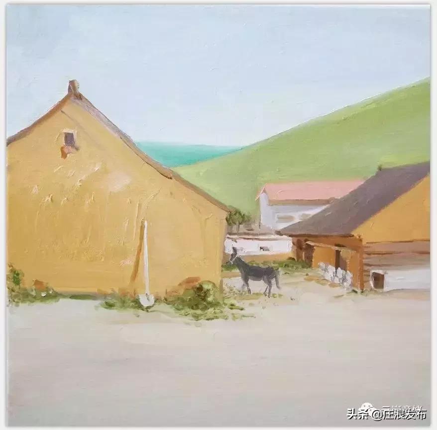 庄浪画家张嘉科山水画作品欣赏,庄浪画家