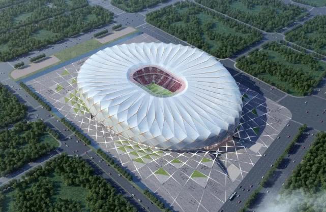 恒大最好的专业足球场,恒大足球场最新方案图