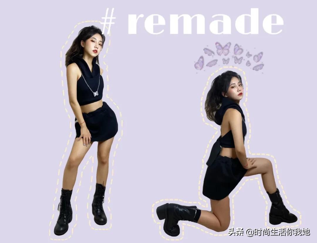 冬季流行衣服裁剪,初秋衣服裁剪图教程