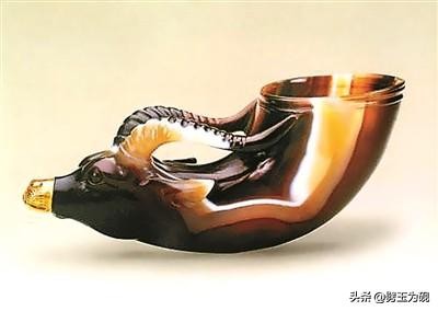 撒切尔夫人半港杯,撒切尔夫人镶金兽首玛瑙杯