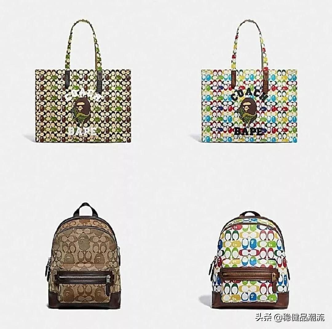 coachbape联名包,bapexcoach联名