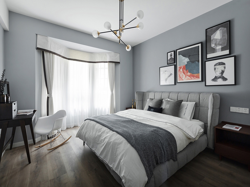 卧室灯推荐现代简约有设计感,卧室屋顶灯设计