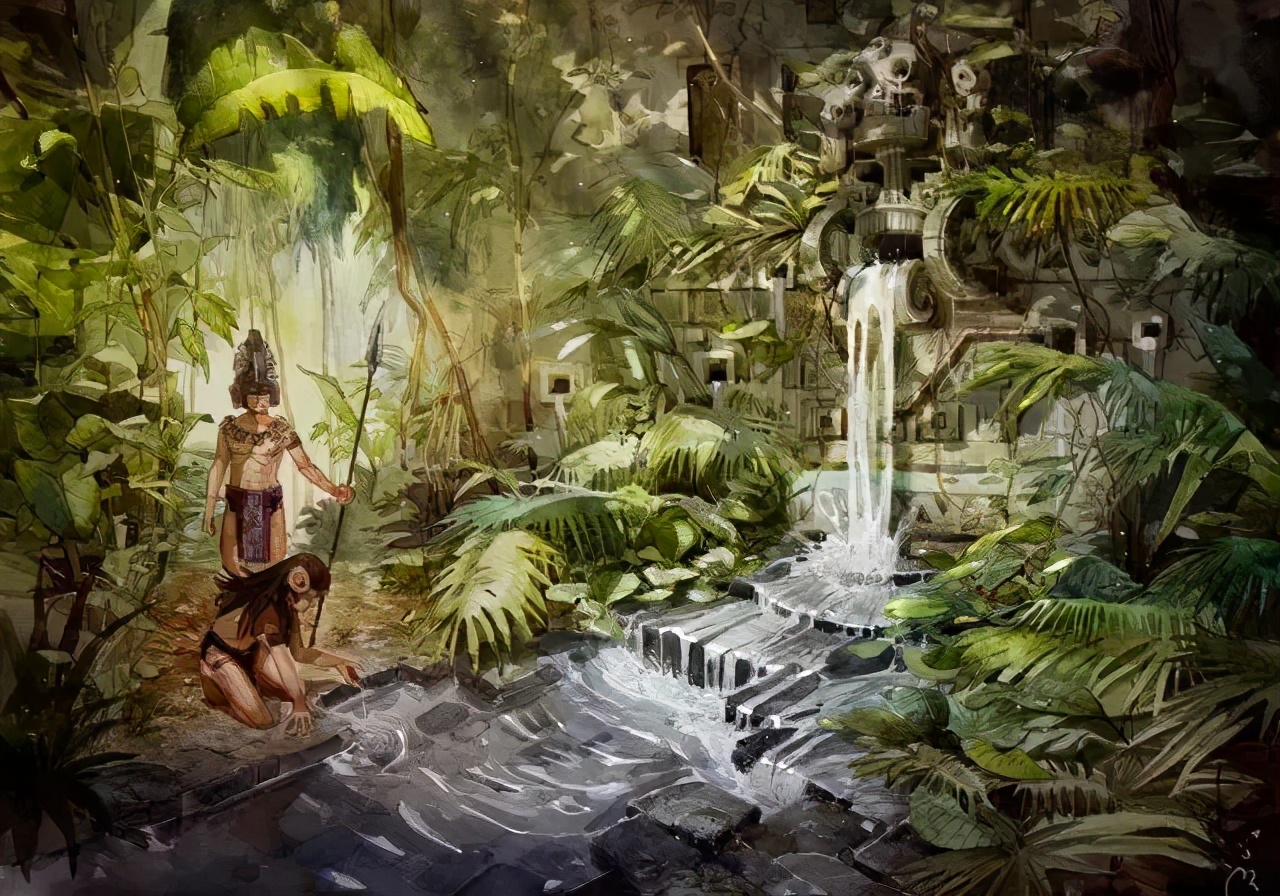 私家花园景观含鱼池设计,浴室设计放衣服