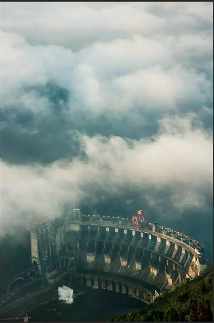 沅陵凤滩介绍,沅陵县凤滩水电站风景