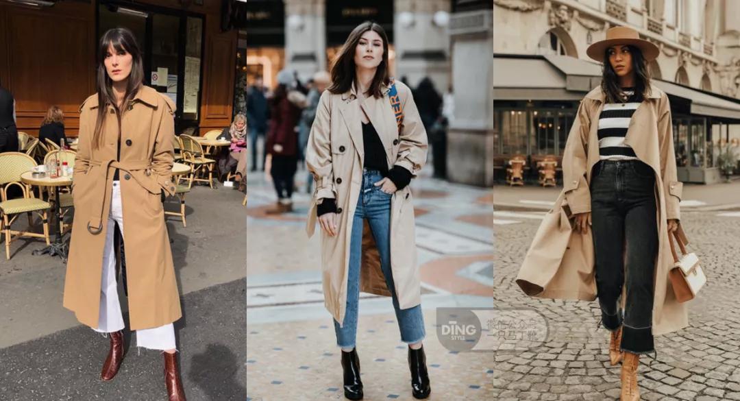 这3款风衣才是你秋冬需要的款式,穿10年也不过时的经典风衣