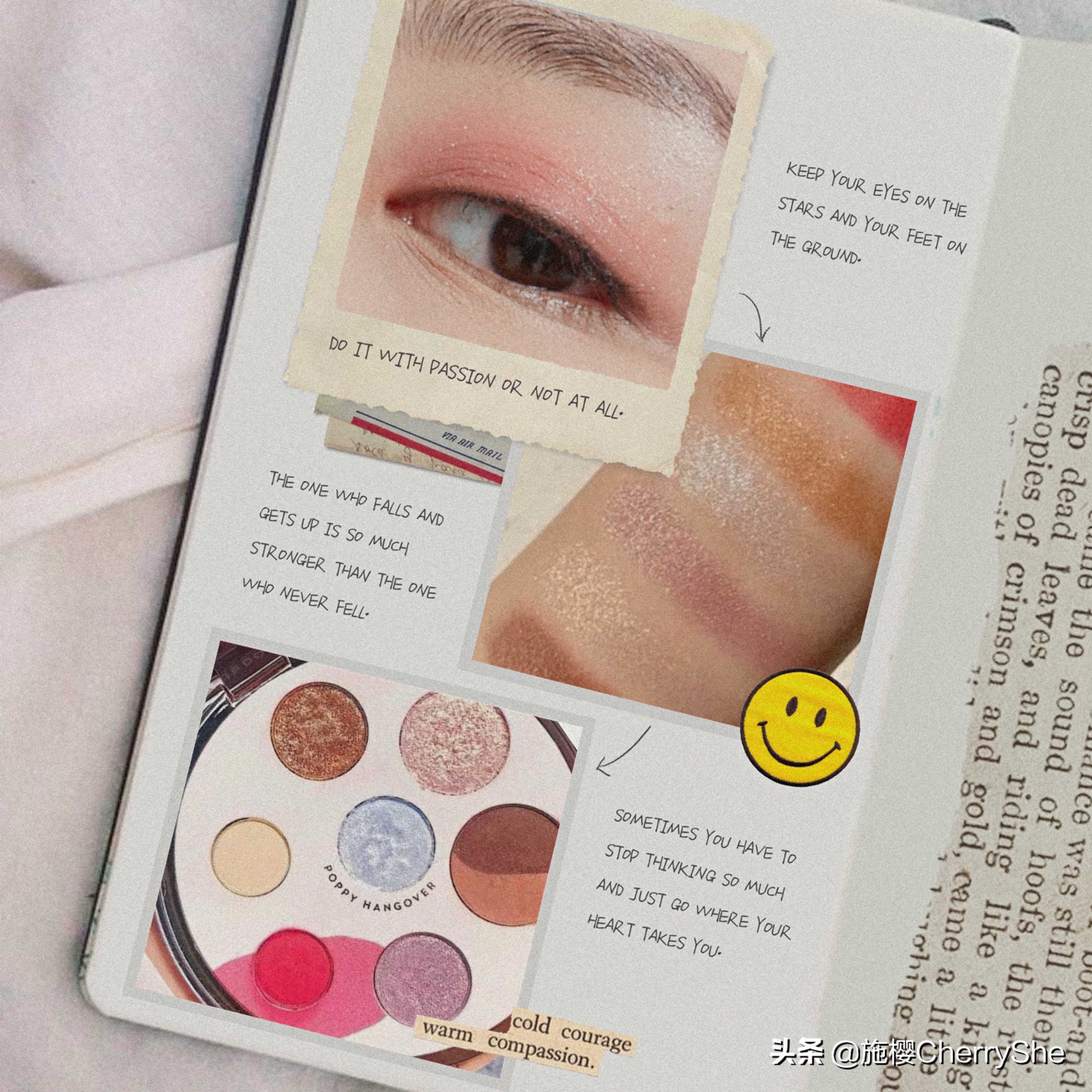 pinkbear眼影消肿全哑光,pdd平价新手消肿眼影盘推荐