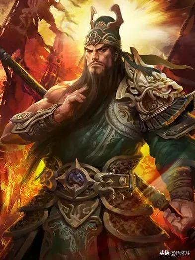 正史上的关羽真的是红脸吗,关羽的胡子为什么那么漂亮