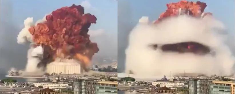 爆炸蘑菇云是怎么形成的,蘑菇云爆炸时的样子