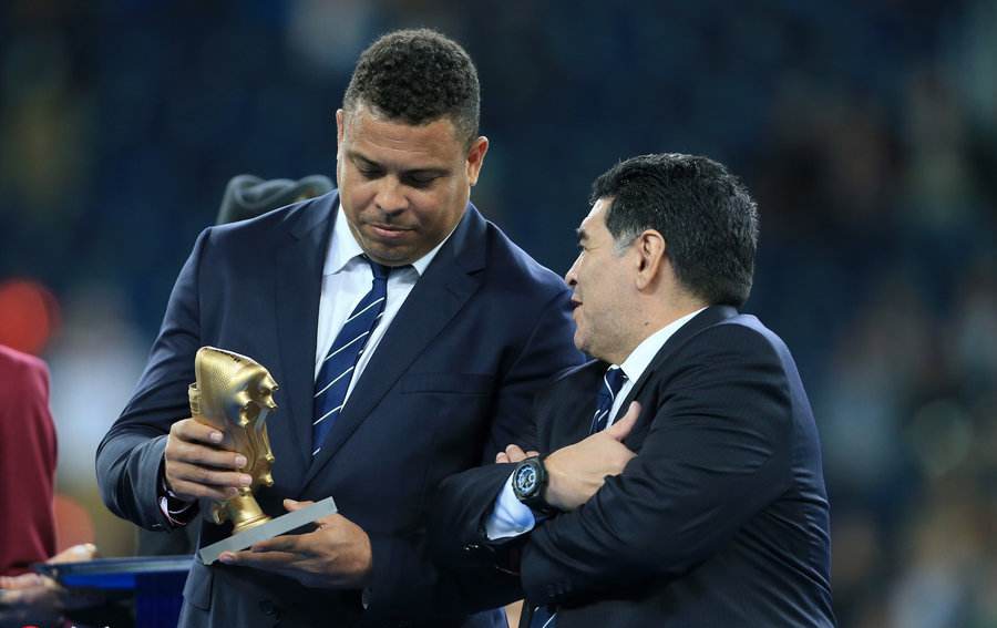 英媒评足坛历史百大球星,马拉多纳和范巴斯滕哪个厉害