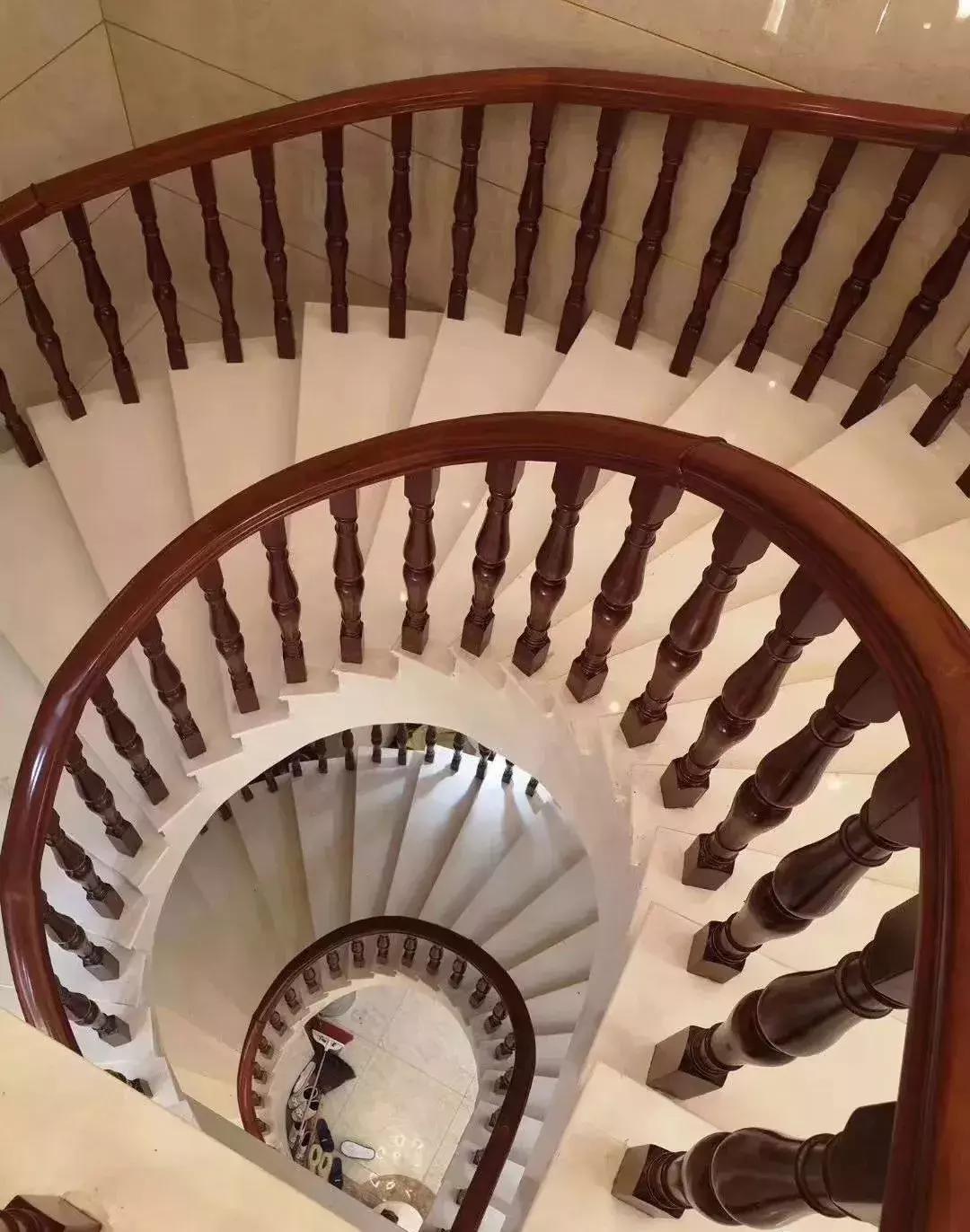 旋转楼梯的石材做法大全,石材旋转楼梯施工图解