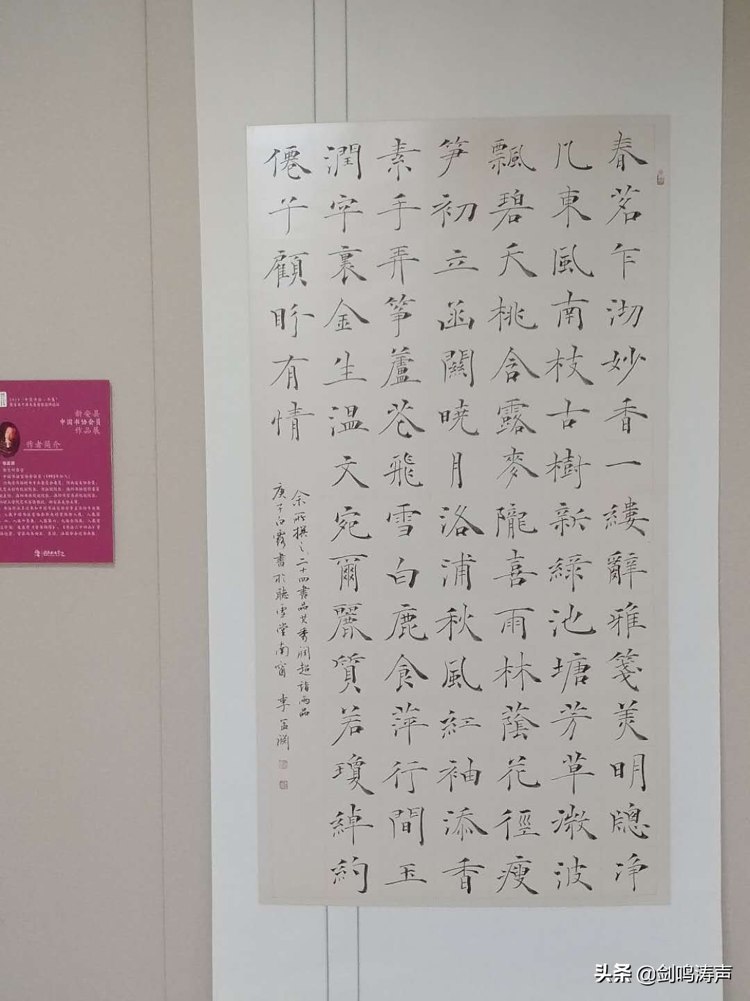 “2019中国书法•年展”之新安县中国书协会员作品展