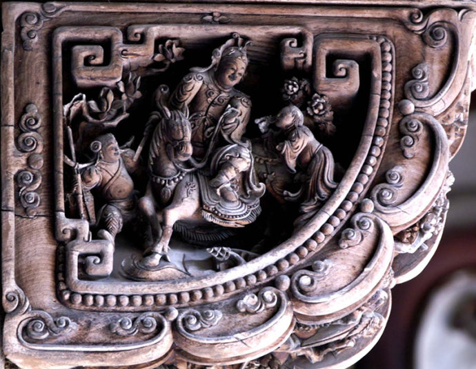 中国四大木雕精品欣赏：东阳木雕