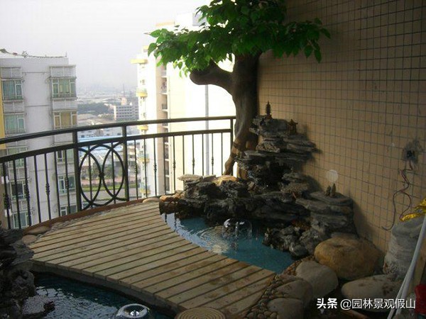 室内假山风景图,室内假山图片及价格