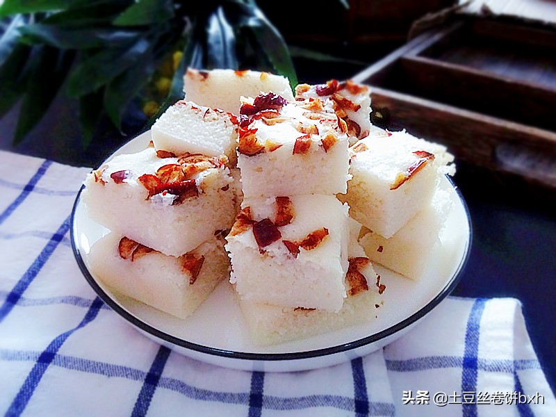 在家就能做的米发糕,又酥又甜的米发糕的做法