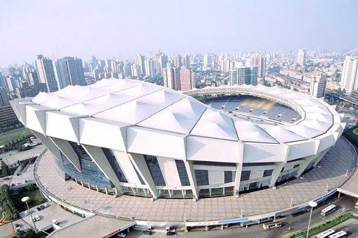 上海体育场改造专业球场,2019世俱杯中国足球