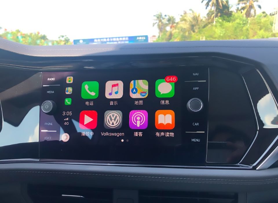 速腾空间逆天,大众速腾1.5t超越版车内空间