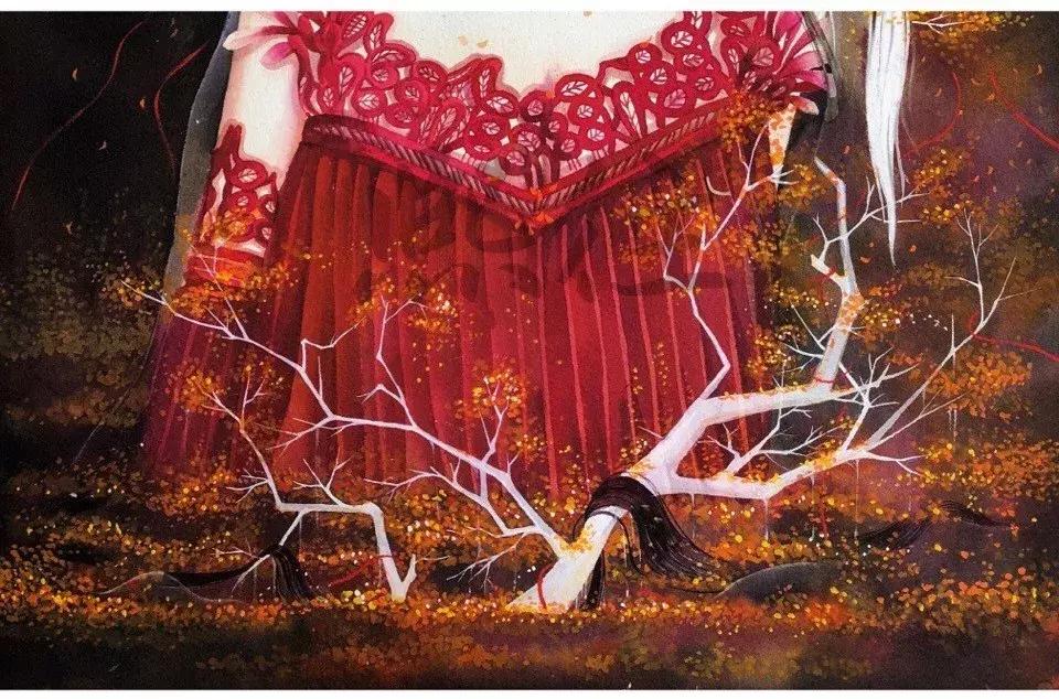 古风绘画线描,100张绝美古风女线描手绘