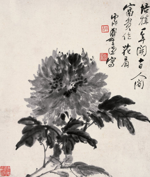 郑午昌花鸟,丝鬓散人郑午昌百幅绘画作品赏析