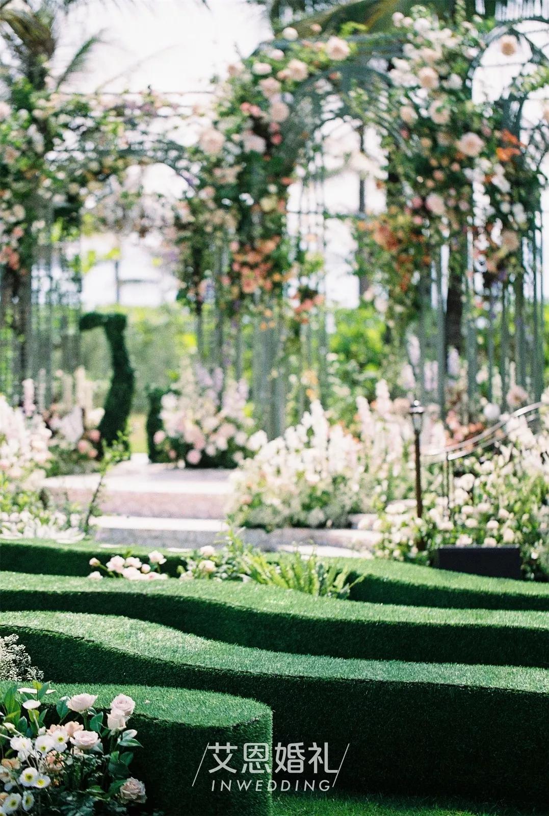 高级英式婚礼视频,法式花园风格婚礼