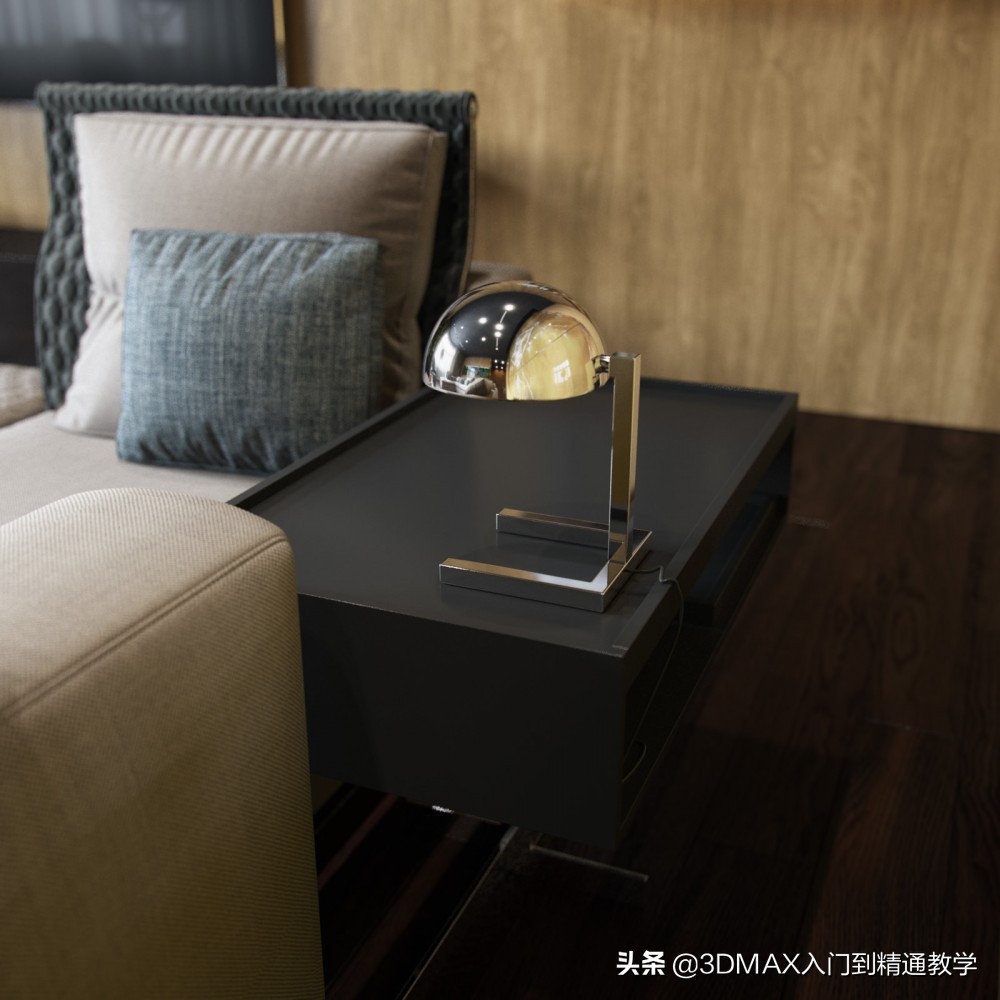 耗时8周，做的逼真现代公寓客厅，带大家看看大神的作品