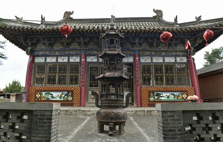 乡村古寺庙,五一家乡山顶寺庙一游