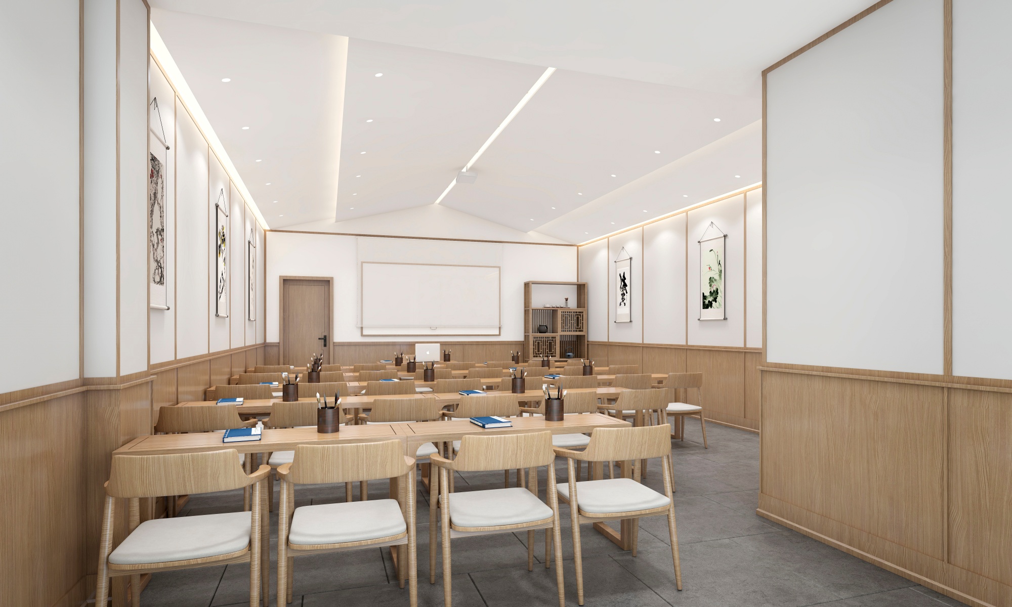 仿古书院设计方案,传统文化书院规划设计