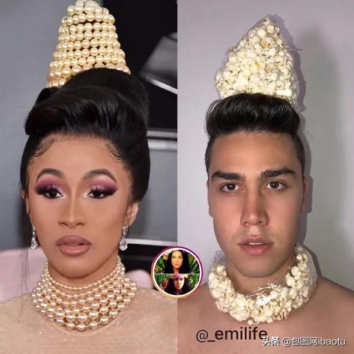 小哥cos垃圾袋,垃圾袋小哥cos