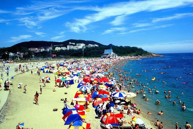 大连旅游星海湾大桥,大连旅游第一站星海广场