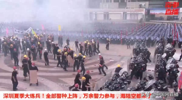 深圳公安局亮剑行动,深圳万名警力齐出动