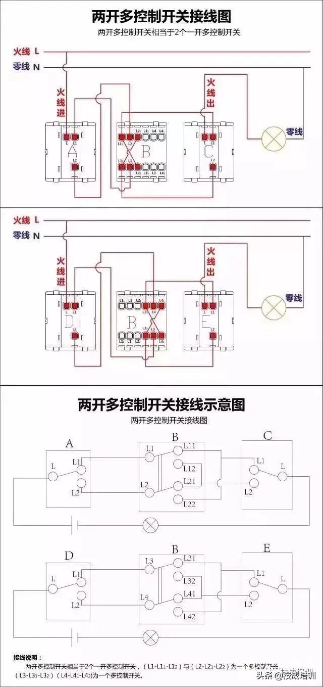 断路器电流互感器电表正确接线法,定时开关交流接触器和电表接线图