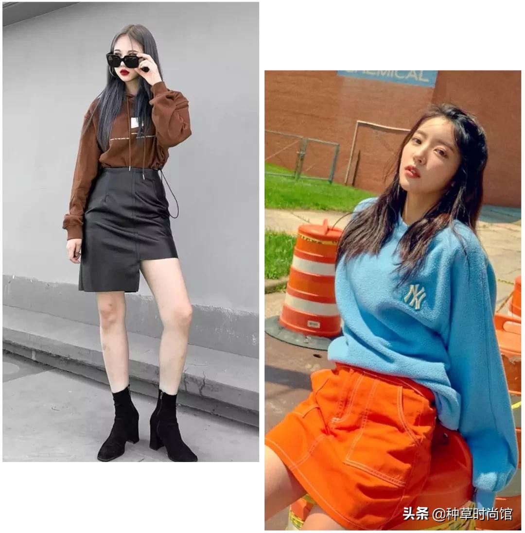 秋冬新款上新卫衣穿搭,今秋更流行卫衣裙