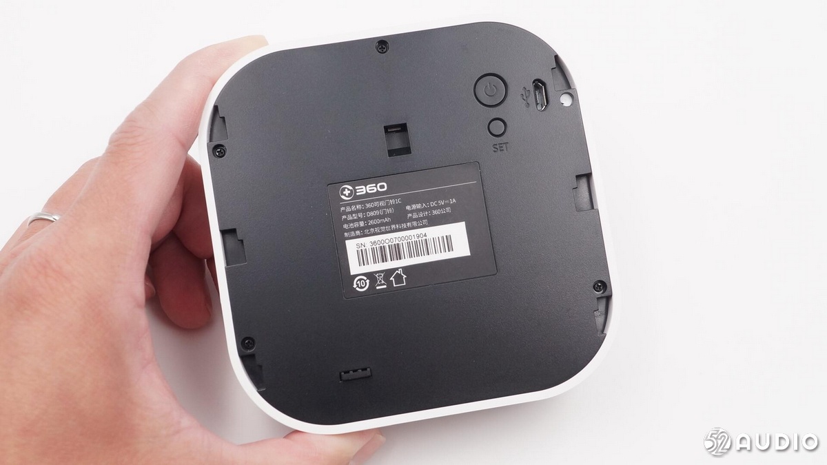 360度可视门铃拆机,360门铃拆机孔戳不动