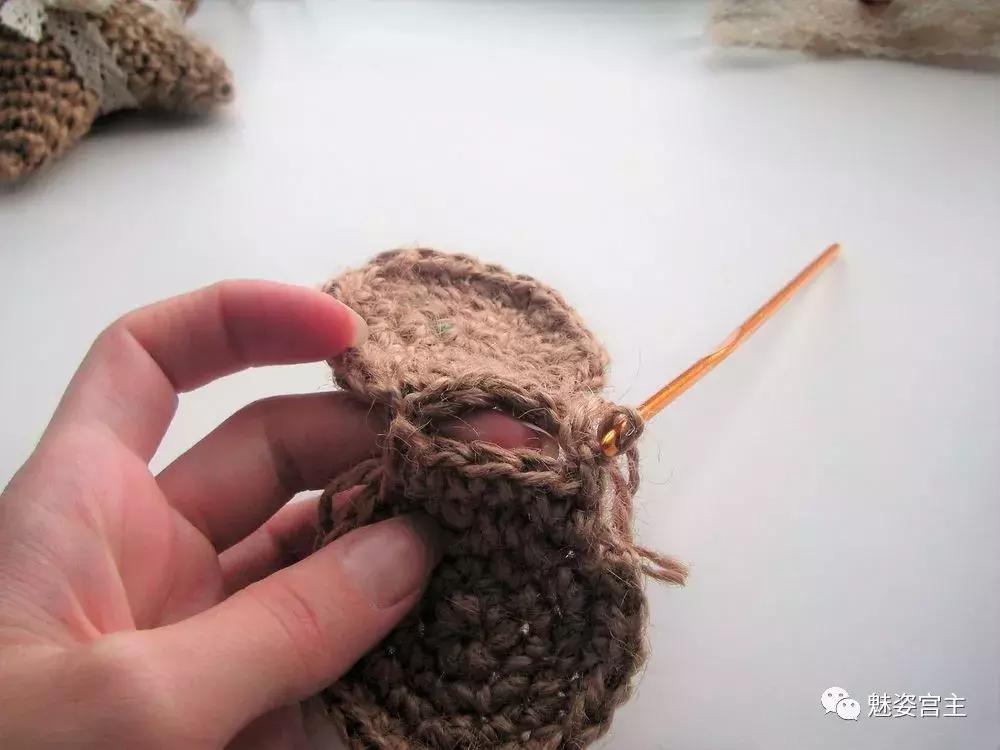 一柄钩针就可以完成的编织小物件,软萌可爱,教程详解