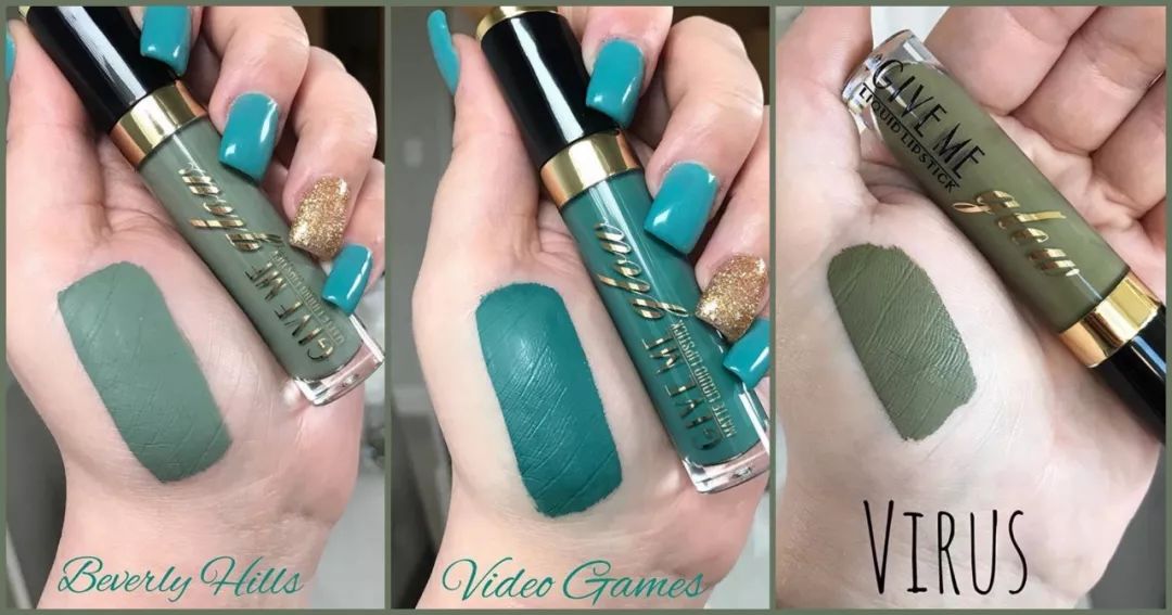 清透显白裸色,清新显白的牛油果绿