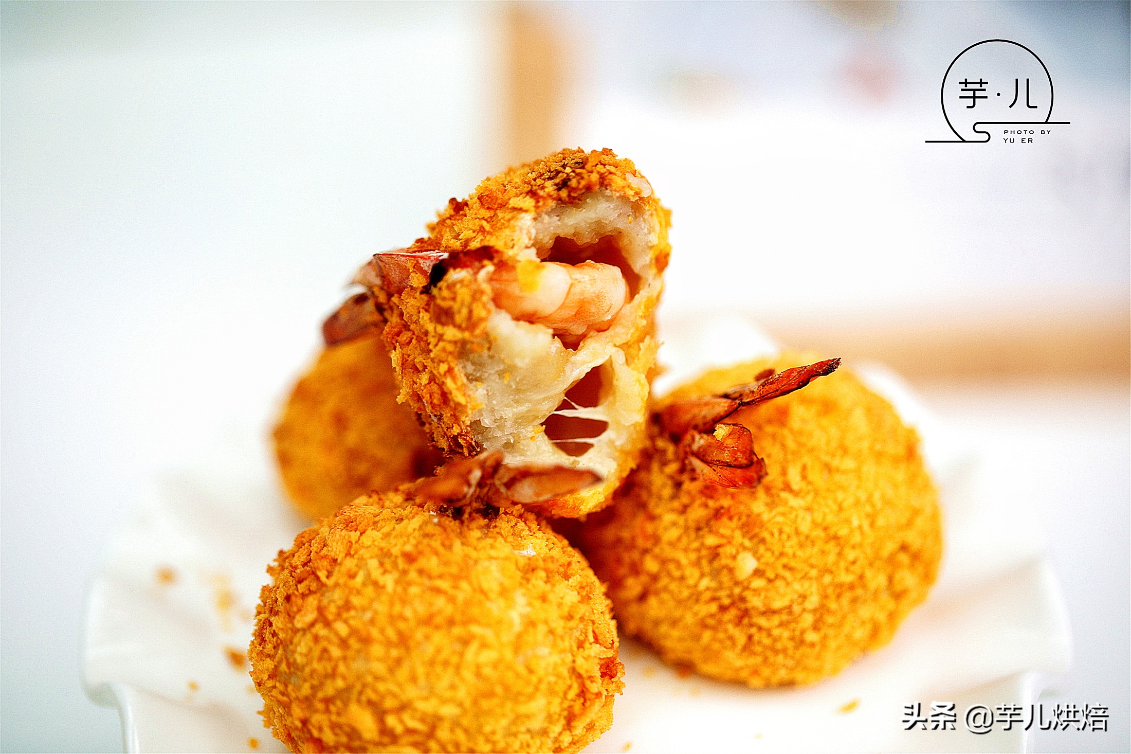 黄金虾球辅食做法大全,补钙鲜香黄金虾球只需要3种材料