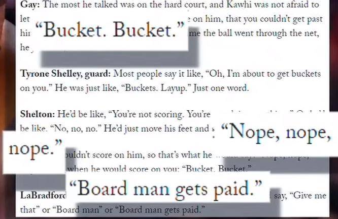 卡哇伊谈魔性尬笑,卡哇伊伦纳德和路威尬笑