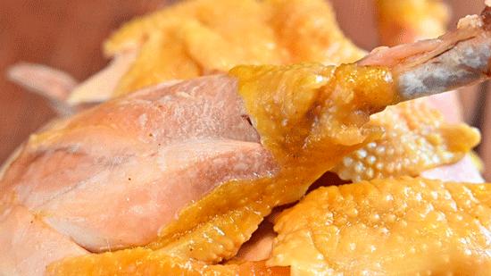 古法盐焗鸡爽爆了,传统盐焗鸡爆汁呈现