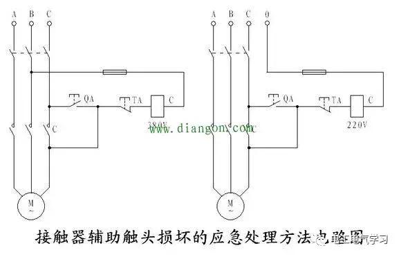 交流接触器1210与1810怎么接线,cjt1-10交流接触器实物接线图解