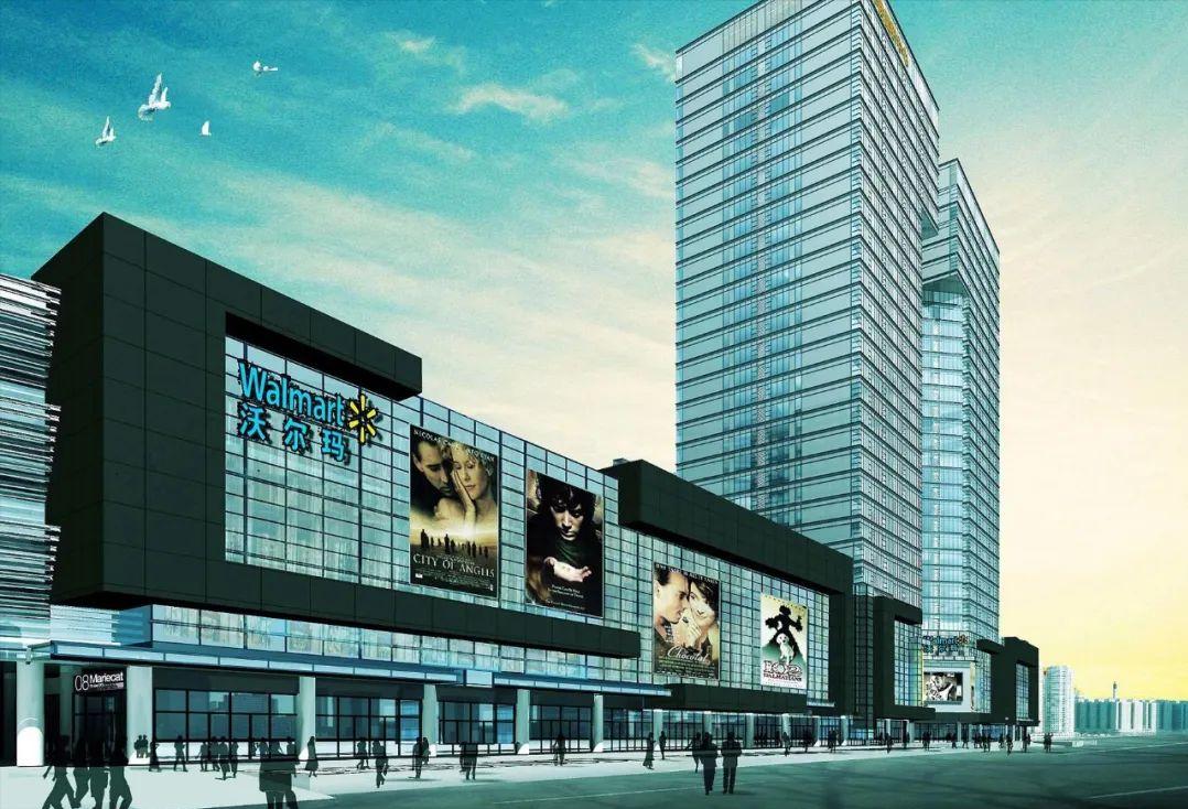 城市观察河南,商丘市区大型购物中心