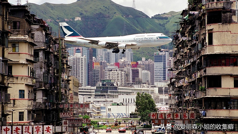 香港启德机场现在是什么样子,赤鱲角机场与启德机场