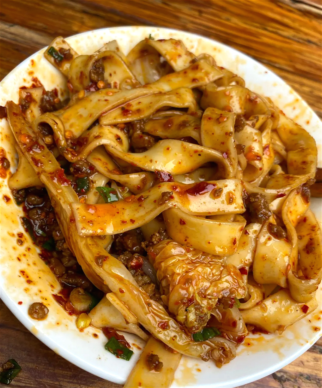 地摊成都杂酱面,郭家桥西街陈姐杂酱面