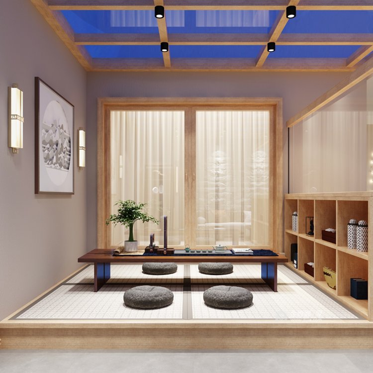 原木高级灰简约自然风,原木白墙高级灰极简风